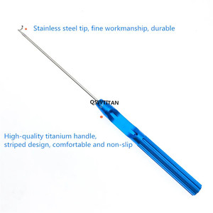 Instrumento <span class=keywords><strong>de</strong></span> pasaje <span class=keywords><strong>de</strong></span> alambre para artroscopia, gancho <span class=keywords><strong>de</strong></span> sutura ortopédico para manguito rotador / guía <span class=keywords><strong>de</strong></span> alambre para reparación y reconstrucción <span class=keywords><strong>de</strong></span> ligamentos articulares - Product Image 4