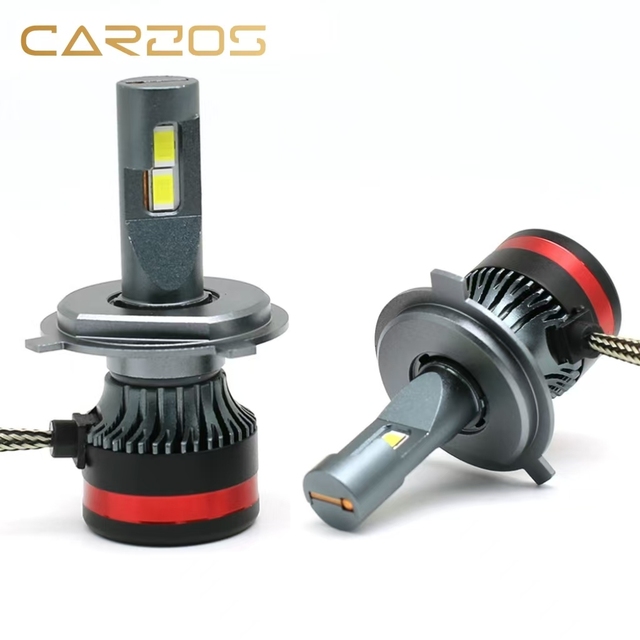 LED High-brightness Spotlight Car Headlight M8 Original Car Lamp Modification Replacement Plug and Play Fan Cooling H4