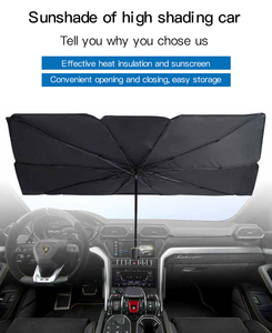 2026 <b>Car</b> Front Windshield <b>Sunshade</b> Umbrella Manual Metal Frame Plastic Handle Business Gifts - Product Image 6