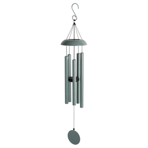 Yingtu 51 Inch Green Waterproof Powder Coated <strong>Wind</strong> <strong>Chimes</strong> Outdoor Deep Tone Large 5 Aluminum+Iron Tubes Tuned Relaxing Garden - Product Image 6