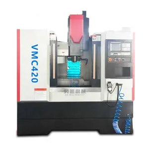 Piccolo centro di lavorazione verticale fresatura macchina cnc vmc420 mini centro di fresatura