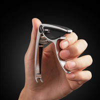 Accordeur de capo de guitare en aluminium solide pour guitares classiques acoustiques