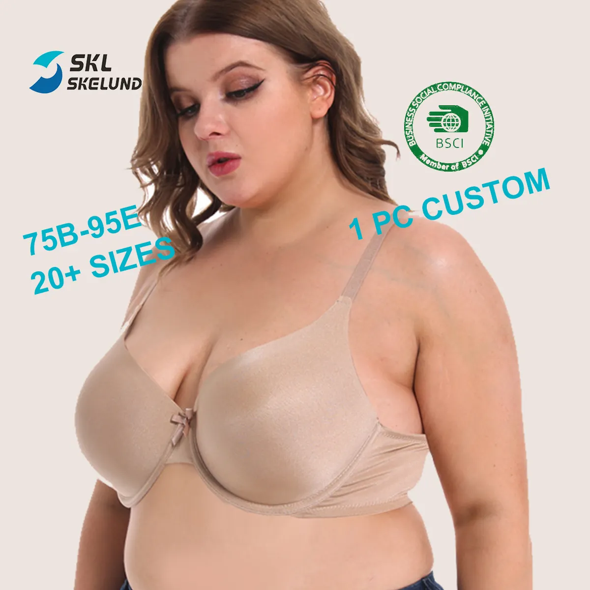 Custom Plus Size Seamless Bra Large Sexy Lingerie Push Up Lace Chest Sprap For Fat Women Sexy Large Sizes Big Cup Plus Size Bras