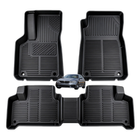 Tapis de sol de voiture antidérapants de luxe, ensemble complet, tapis de voiture en caoutchouc 3D TPE toutes saisons pour BMW F45 Active Tourer