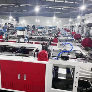 Machine automatique de fabrication de sacs à fermeture éclair Hongtong RHT-900 900 mm haute productivité pour sacs de vêtements et de livraison express - Product Image 1