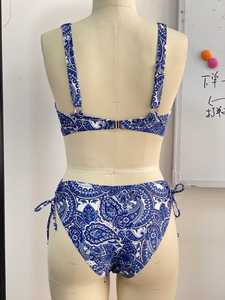 Meilleure Vente En Gros <span class=keywords><strong>Maillot</strong></span> <span class=keywords><strong>de</strong></span> <span class=keywords><strong>Bain</strong></span> Sexy Imprimé Uni pour <span class=keywords><strong>Femme</strong></span>, Ensemble Bikini <span class=keywords><strong>2</strong></span> <span class=keywords><strong>Pièces</strong></span> Taille Basse pour l'Été - Product Image 5