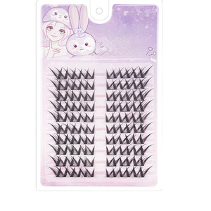 Hiệu ứng mắt búp bê dày khối lượng lấy cảm hứng từ Anime Lông mi giả keo dính theo phong cách Manga - Product Image 2