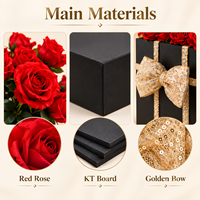 Grande Composition Florale Artificielle de Roses au Sol, Faite à la Main en PU, avec Support en Fer, Décoration de Luxe Réaliste pour Mariages et Hôtels