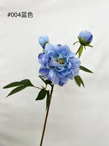 Vente en gros bouquet de fleurs de mariée <span class=keywords><strong>buisson</strong></span> de pivoines en soie pour la décoration de mariage - Product Image 3