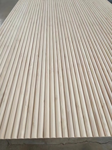 Desain Modern Panel Bambu Lentur Kelas Satu Pola Geometris Tahan Air Anti Lembab untuk Rumah Tangga dan Komersial - Product Image 2