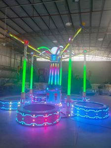 New Design Bungee <b>Trampoline</b> for Adults and Children <b>Indoor</b>/Outdoor Fiberglass and Metal for Shopping Malls - Product Image 3