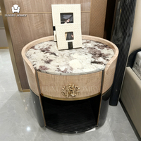 Ensemble complet de meubles de chambre à coucher de luxe en bois pour toute la pièce, avec lit king size, pour la maison