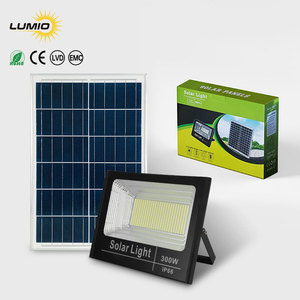 Đèn pha năng lượng mặt trời chống thấm nước OEM ODM 200W, đèn pha LED năng lượng mặt trời ngoài trời cho sân vận động - Product Image 3