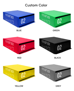 Bán buôn thiết bị tập thể dục chuyên nghiệp Plyo mềm hộp tùy chỉnh tập thể dục có thể điều chỉnh chiều cao bước huấn luyện viên plyometric nhảy hộp - Product Image 3