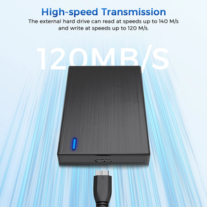 1TB Draagbare Externe Harde Schijf 2-in-1 USB 3.0 & Type-C Dubbele Interface Ultradunne HDD Plug & Play voor Windows Mac PS4 Xbox One - Product Image 2