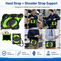 Étui intégral WESOROL avec support de stylet intégré pour iPad Mini 6 7, support rotatif, bandoulière, OEM ODM