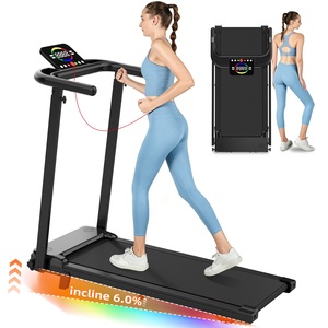 EU Wholesale 12% Auto Incline <b>Walking</b> Pad Portable Under Desk Quiet <b>Walking</b> <b>Machine</b> for Home Office Fitness - Product Image 1