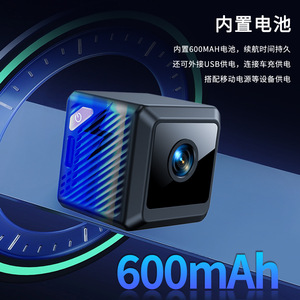 กล้องรักษาความปลอดภัยขนาดเล็ก 1080P HD WiFi กล้องมองกลางคืนในร่มและกลางแจ้ง พร้อมขาตั้งและสายเคเบิล - Product Image 3