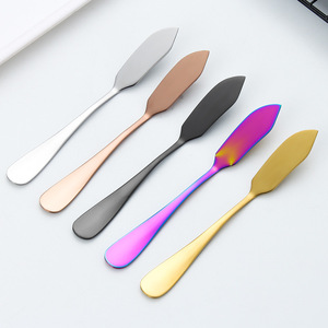 Mini <span class=keywords><strong>Coltello</strong></span> <span class=keywords><strong>per</strong></span> Formaggio e Dessert, Spalmaburro in Acciaio Inossidabile - Product Image 6