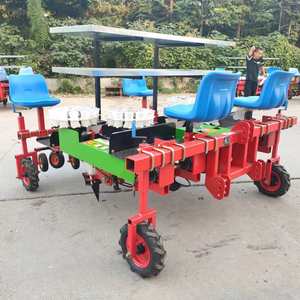 High Precision <b>Vegetable</b> Cabbage Tomato Onion Transplanting Machine Engine Gear for Seedlings High Productivity Agricultural - Product Image 1