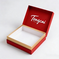 Boîte-cadeau de haute qualité avec couvercle et base, emballage en papier, boîtes en carton avec logo personnalisé
