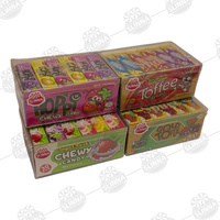 Chocolate Trigo Taro Sabor Toffee Candy Square Multi-sabor Soft Chewy Candy Bar Dulces Halal Confitería