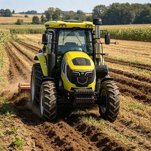 Trattore da 140 CV per Attività Agricole: Trascina Attrezzi come Fresatrici, Scavatrici e Motozappe per Aratura e Irrigazione - Product Image 1