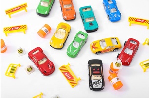 Camion jouet pour enfants, construction en alliage métallique moulé sous pression, petite voiture moulée sous pression, transporteur véhicules à friction avec glissière, offre spéciale - Product Image 4