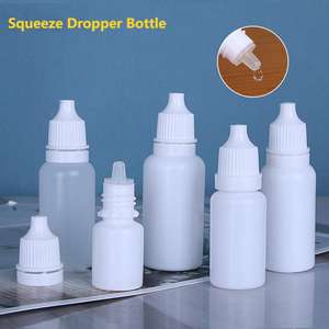 5 मिलीलीटर 10 मिली 15 मिली 20 मिलीलीटर प्लास्टिक सफेद कस्टम सॉफ संपर्क लेंस समाधान आंख ड्रॉप बोतल नाक देखभाल तरल बूंदों - Product Image 5