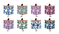 Baju renang bunga Hawai, motif Digital tropis Rayon Hibiscus sarung pantai baju renang Cover-Up Pareo