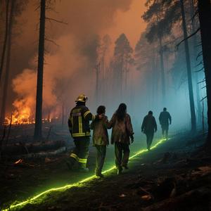 Éclairage de guidage de bateau de sauvetage flexible et pliable Sauvetage forestier d'urgence pour randonneurs perdus Recherche Rayon de courbure ≤ Sécurité de l'eau
