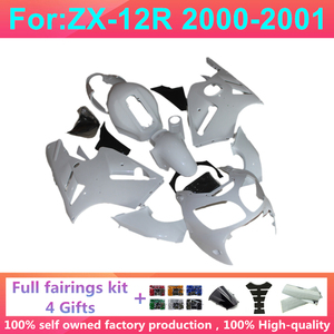 Nuevo Kit Completo de Carenados para Motocicleta, Compatible con Zx-12r Zx12r 00 01 Zx 12r Zzr1200 2000 2001, Juego de Carenados Completos Zxmt - Product Image 4