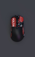 Motospeed N3 mouse ultra-ringan berkabel, Mouse Gaming 3 dalam 1 2.4G nirkabel untuk gamer
