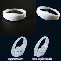 Bracelet RFID intelligent en plastique LED DMX512 à pixels, longue portée, pour éclairage LED
