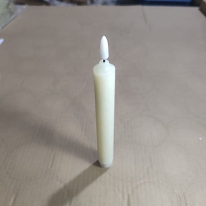 NEW 8inch Plastic Flameless 3D Wick <strong>LED</strong> Taper Candle Stick Swith Remote, Timer, Battery Operated <strong>CandleSticks</strong> for Christmas - Product Image 3