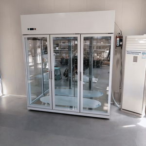 Présentoir à fleurs réfrigérateur congélateur vitrine réfrigérée à refroidissement par air avec étagères réglables - Product Image 3