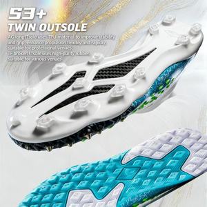 Футбольные бутсы с длинными шипами для игры на искусственном газоне (AG), унисекс, для студентов, взрослых, профессиональных соревнований - Product Image 5