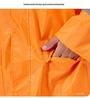 Manteau de pluie de construction en gros PVC polyester vêtements de travail costume personnalisé pêche équitation randonnée unisexe imperméable à capuche