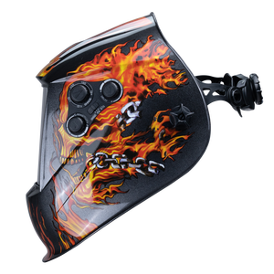 Casco de Soldadura, Máscara de Soldador Camaleón con Vista Amplia, Color Real, Energía Solar, Oscurecimiento Automático - Product Image 4