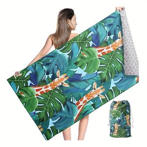 Hot Selling Quick Dry <b>Microfiber</b> <b>Beach</b> <b>Towel</b> Quick Dry Absorbent Compact Design Easy Travel <b>Towel</b> - Product Image 2