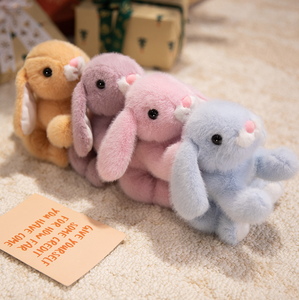White <strong>Rabbit</strong> Plush <strong>Toy</strong> Soft Baby <strong>Toy</strong> Plush Keychain <strong>Rabbit</strong> Easter Day Bunny Custom logo - Product Image 4
