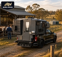 Camper de camionnette en aluminium, glissable, tout-terrain, léger, pour Nissan Navara Hilux