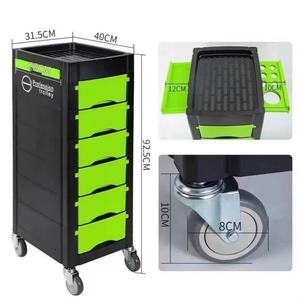 Top Sale Detachable <b>Hairdressing</b> Salon <b>Trolley</b> Spa <b>Hairdresser's</b> Assistant Gold <b>Trolley</b> With Universal Wheels Tangle-free Hair - Product Image 3