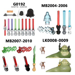 Figurines de Clone Troopers, Droids, Jabbas, Darth Vader, Minifigs, ensembles de blocs de construction, jouets pour enfants LK0008-LK0009 G0192 MB2004-MB2010 - Product Image 1