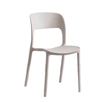 Chaises en plastique colorées modernes, vente en gros, très demandées, durables, pour restaurant, maison, café, bureau, salle à manger