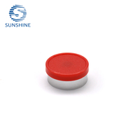 Capuchon en aluminium personnalisé pour flacon d'infusion, flacons en verre stériles de qualité pharmaceutique pour injection, avec opercule scellé