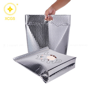 Cách điện nhôm bong bóng mát Hộp lót nhiệt Bọt Túi lạnh vận chuyển cách điện Túi - Product Image 2