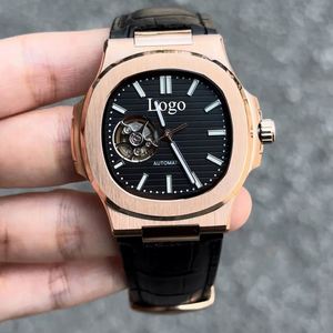 Wholesale Hot Selling Skeleton Movement Mod Mechanical Automatic <b>Watch</b> Men Designer Gold <b>Watches</b> - Product Image 1