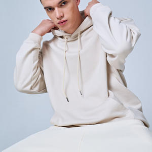 Pull à capuche surdimensionné en molleton de coton avec graphisme numérique 3D personnalisé, isolé, décontracté, lourd, manches longues, poche unisexe - Product Image 2