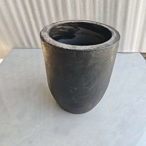 Petit <span class=keywords><strong>creuset</strong></span> de fusion carré en graphite de 50 kg pour la fusion du cuivre, pour la fonderie industrielle et la fusion de métaux, en argile de fer, en vente - Product Image 5